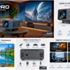 SuperBox P7 Pro Smart Projector Auto Focus 4K WiFi HDMI Built-In Speaker - Image 8