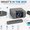 SuperBox P7 Pro Smart Projector Auto Focus 4K WiFi HDMI Built-In Speaker - Image 9